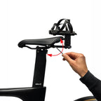 Rear hydration bottle holder