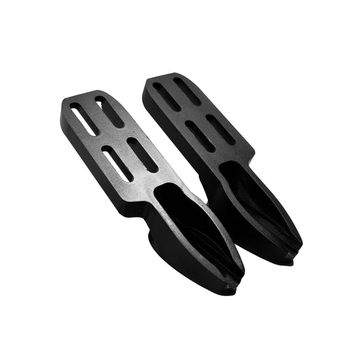 Universal adapter 18° or 22° or 27° anodized aluminum CNC