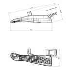 Delta Speed aero bar extension