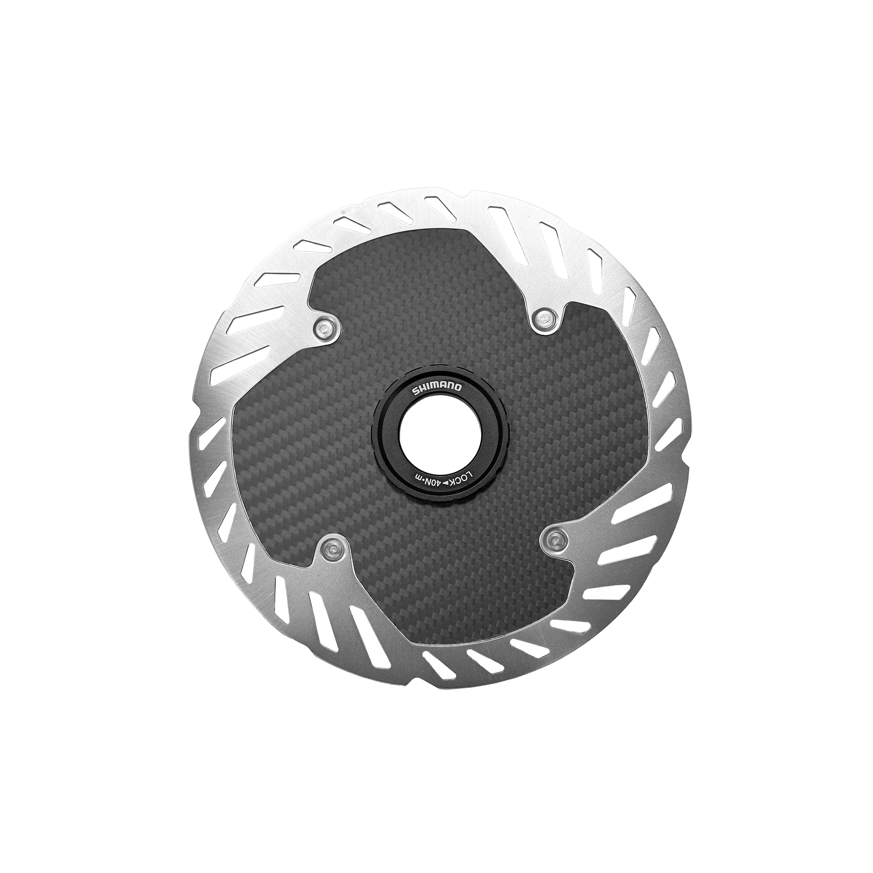 Carbon Aero Rotor carbon fiber/steel disc brake for center lock 140 mm  or 160 mm